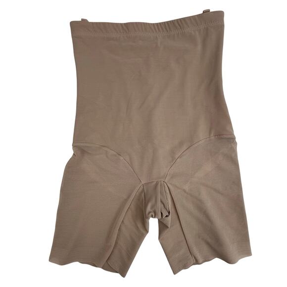 Honeylove Other - Honeylove SuperPower Mid Thigh Bodysuit Shapewear Nude XL